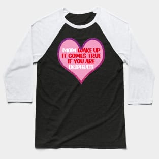 Love My Mom Baseball T-Shirt